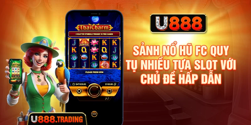 Sảnh nổ hũ FC quy tụ nhiều tựa slot với chủ đề hấp dẫn 